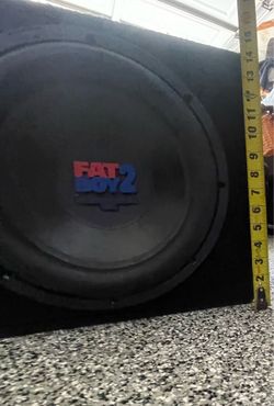 FATBOY 2 Crunch -USA 12” subwoofer