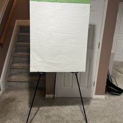 Easel With Pad Extends To 6 Feet Tall. 
