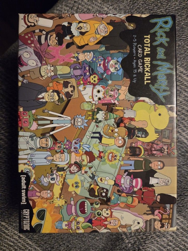 Rick and Morty: Total Rickall Card Game