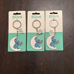 Claires Disney stitch on moon