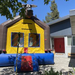 Scooby Doo Bounce House 15ft Jumper With Blower