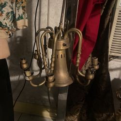 Brass Chandelier 