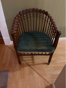 Antique Victorian Era George Hunzinger  “Lollipop “Chair Circa 1880s