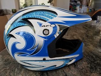 Like New Fulmer AF-C1 Helmet Motocross ATV Off Road Dirt Bike Motorcycle Helmet Youth Size Large 
