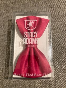 Stacy Adam’s Ready Tied Bow Tie Hot Pink