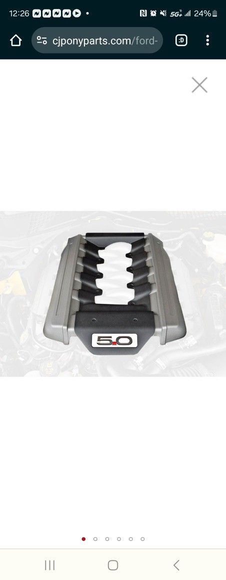 Ford Intake Manifold Cover GT 2015-2017