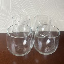 4 Piece Drinking Glasses - 4 Vasos 