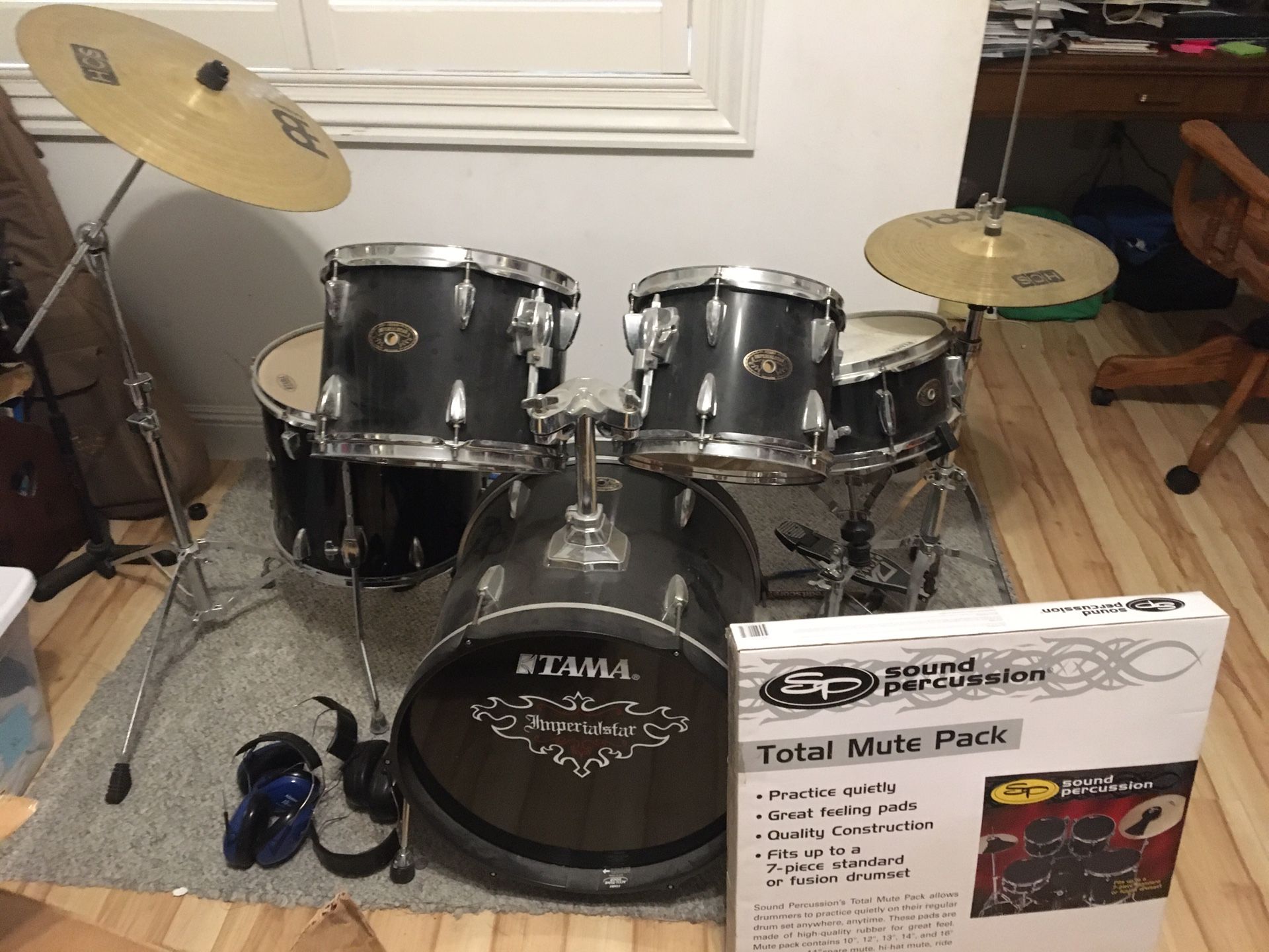 Tama Imperialstar 5 piece drum set