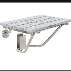 18" Folding Teak Shower Seat 