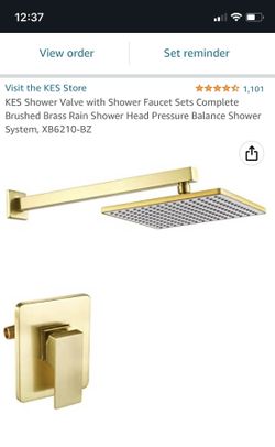 KES Shower Faucet Set / Rain Shower Head