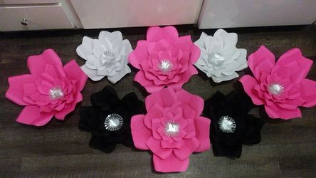 Flores de papel