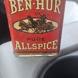 Ben-Hur Allspice Spice Tin