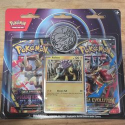 Pokemon Booster Pack Raikou Promo And Coin