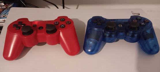 Playstation 3 modded with 2 controller cables
