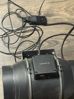 6 Inch Inline Fan With Speed Controller
