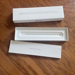 Apple Pencil 2nd Generation For iPad Pro Tablet A2051 White (EMPTY BOX ONLY)