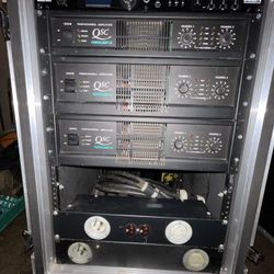 QSC PowerLight 4.0 Amplifiers – $650 Each or $1200 Pair – Serious Power!