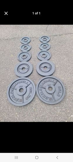Olympic Plates-160lbs