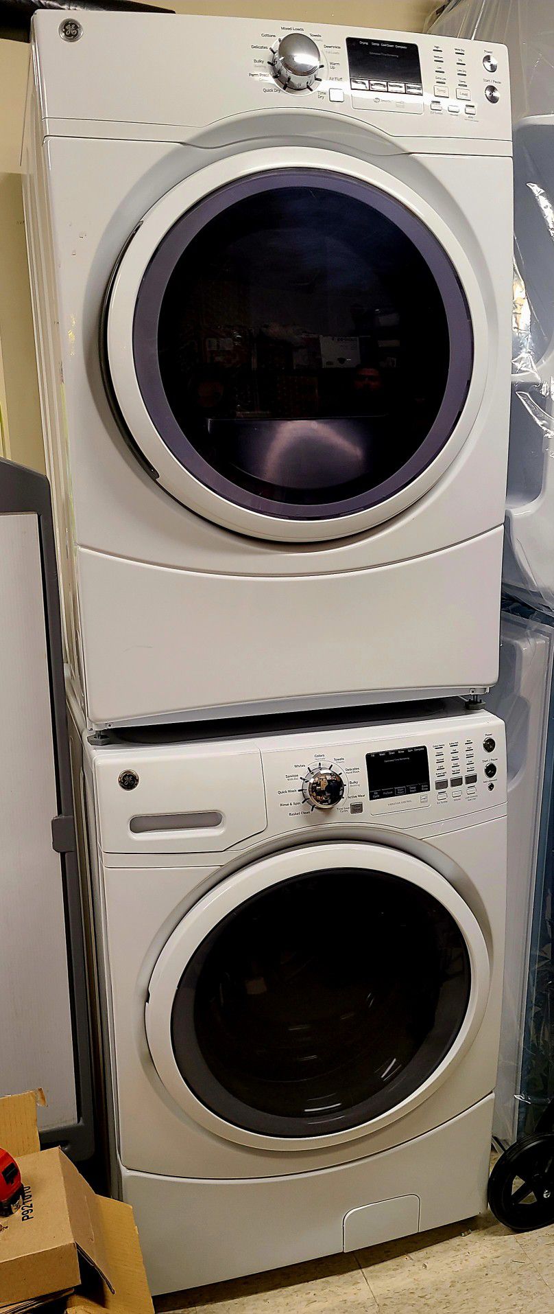 New GE Clothes Washer and Dryer