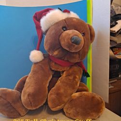 26" Tall Christmas Stuff Bear-$11.00