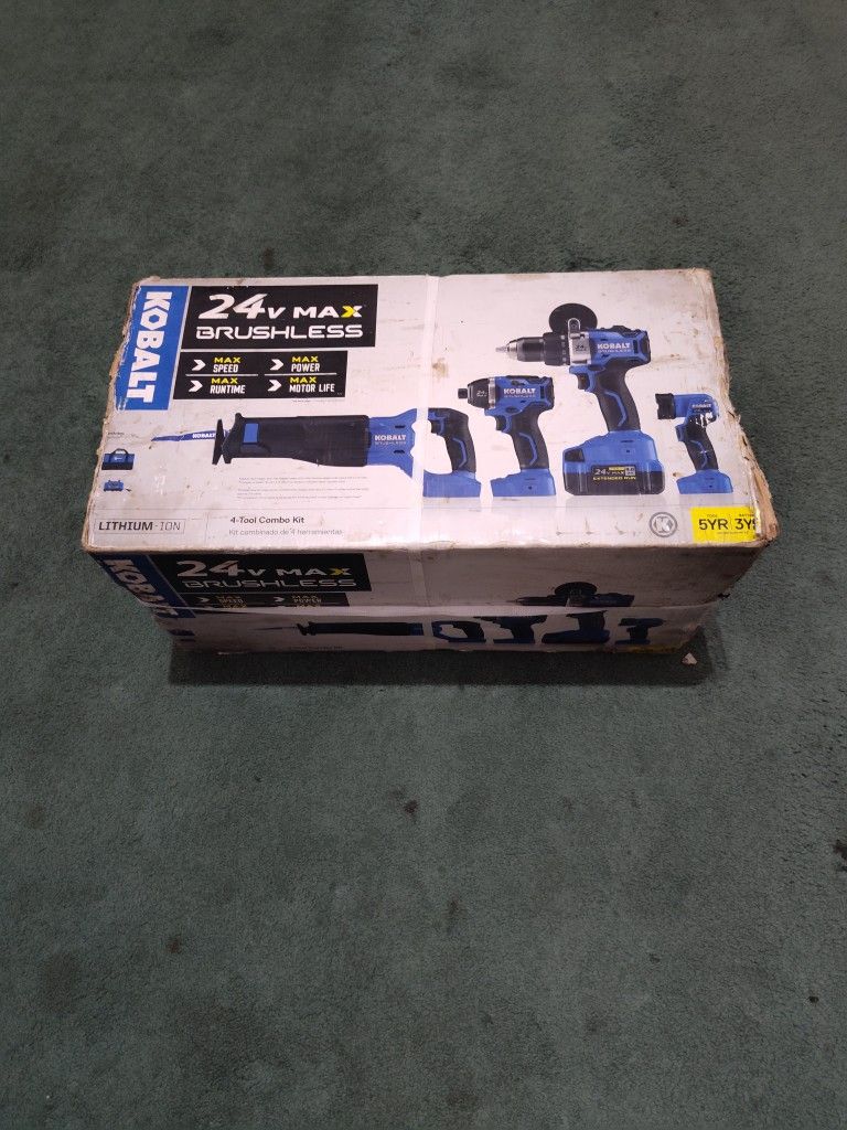 Kobalt 24v 4 Tool Combo Kit
