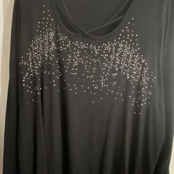 Long Sleeve Plus Size Top