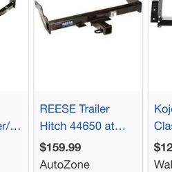 Reese Hitch Towing Assembly