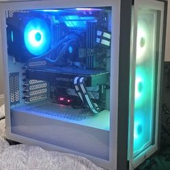 White Corsair 4000X RGB Gaming PC – i9-7980XE (18c/36t) + RTX 2080 Ti + 64GB DDR4-3200 + 2TB SSD + 2TB HDD (Windows 11 Pro)