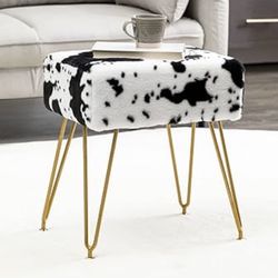 Makeup Stool for Vanity, Vanity Chair Ottoman 