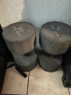 Dumbbells 90 lb