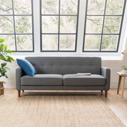 GREY SOFA COUCH GOOD CONDITION