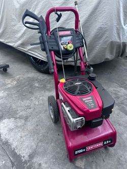 Craftsman 2700 psi washer
