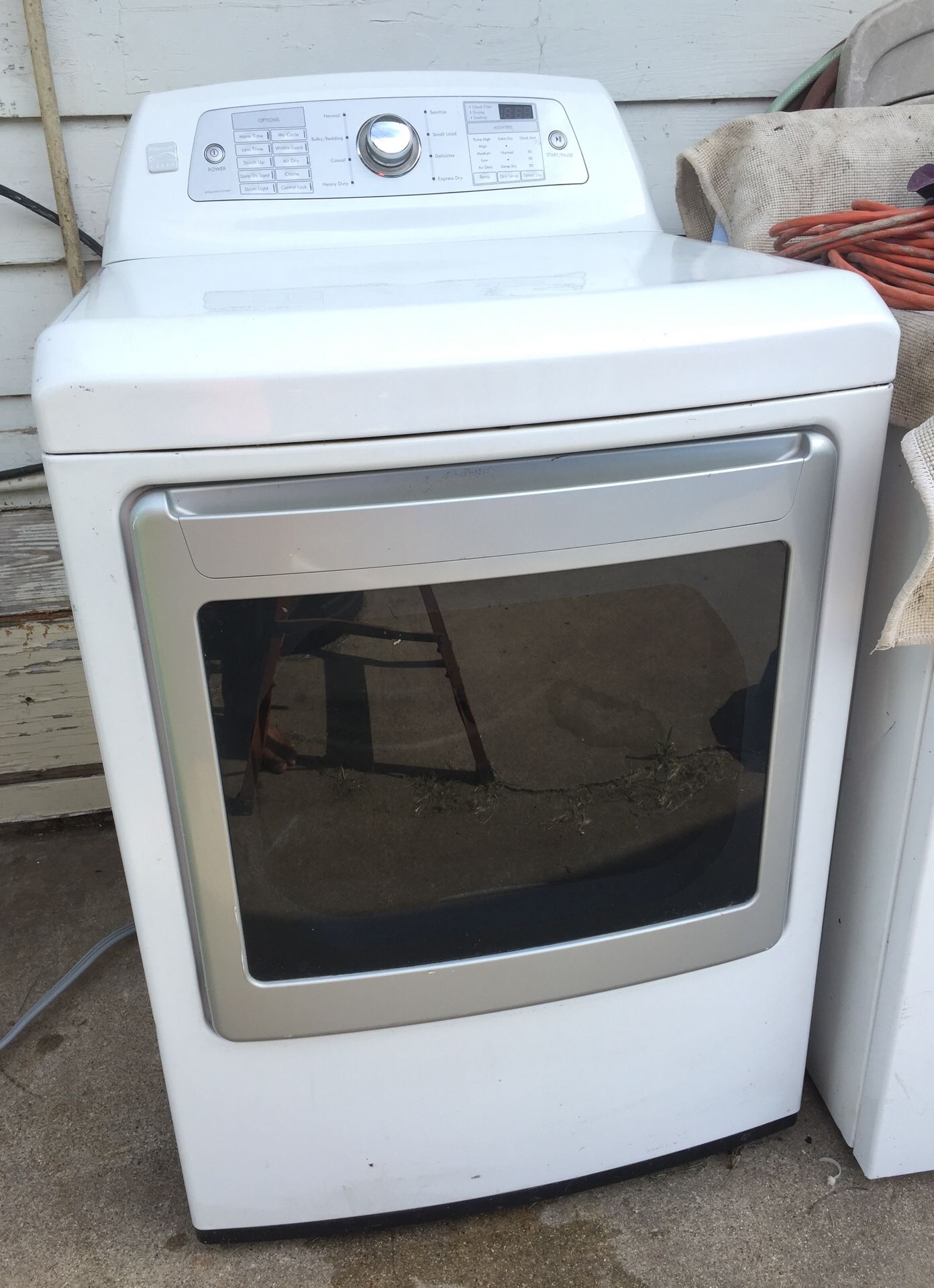 Kenmore elite washer and dryer