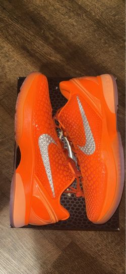 Nike Kobe 6 Proto - ‘Total Orange’ Size 10.5 Worn Once, No Box