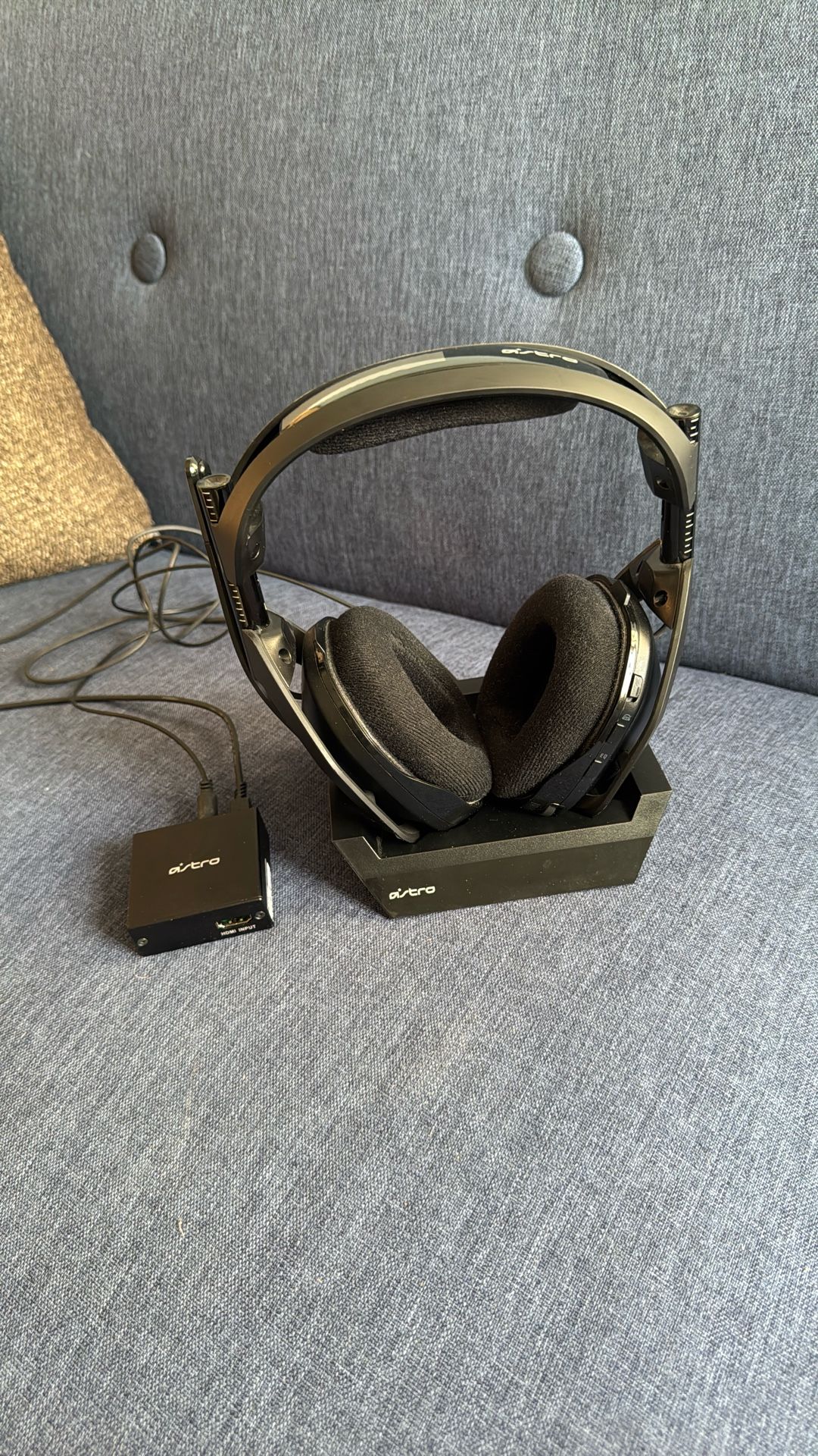 Astros A50 Gen 4 Wireless Gaming Headset / Headphones with PS5 adapter for PC & PlayStation