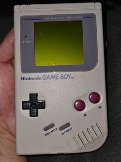 Original Nintendo GameBoy DMG-01 Handheld Console