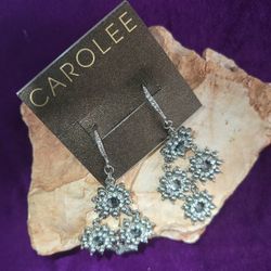 Carolee Dangly Earrings 