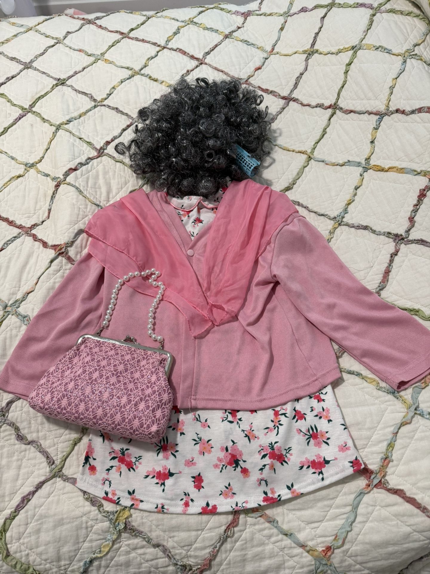 Old Lady Costume (Size 6)