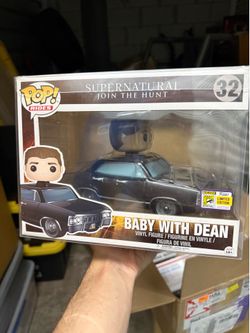Baby with Dean Funko “OFFICAL Sticker” RARE🔥