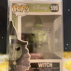 Funko Pop! Vinyl: Disney🎃Witch #599🎃The Nightmare Before Christmas🎃Tim Burton