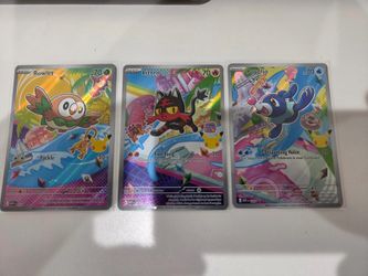 Pokemon TCG First Partners Illustration