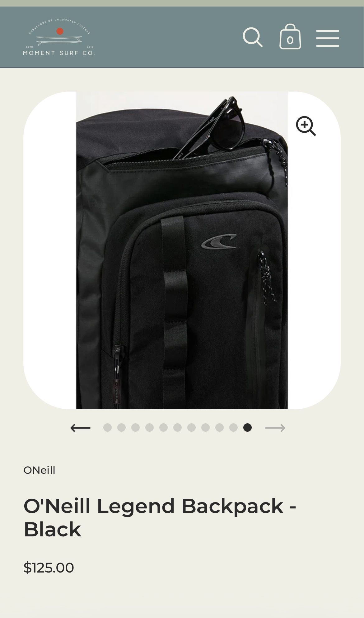 O’Neill Legend Backpack 43L Roll Top Surf Travel Bag