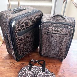 Large 29” Anne Klein Spinner, 25” Ricardo Spinner & Sidney To Go Travel Bag ($95 For All)