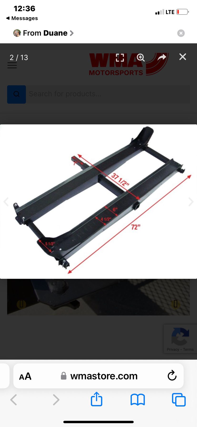 Dual Dirt Bike Rack Holders  With Towing Receiver.