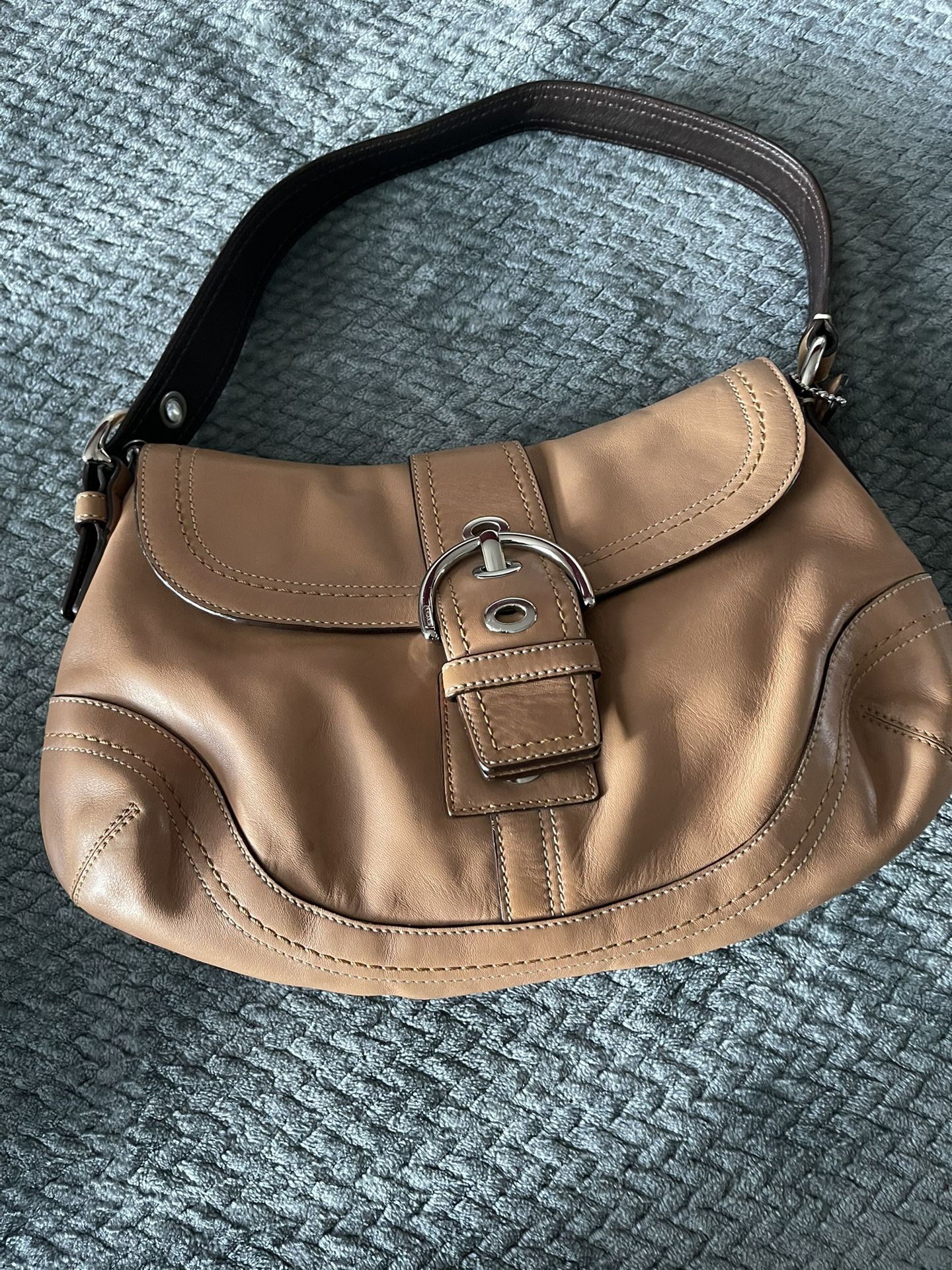 Coach Vintage Soho Bag Hobo Bag Tan Beige