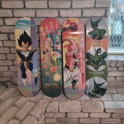Primitive Dragonball Z Skateboard Decks 
