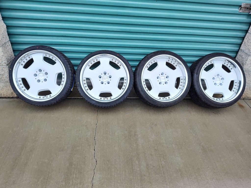 Leon Hardiritt Ritter 19" 5x114.3 And Tires