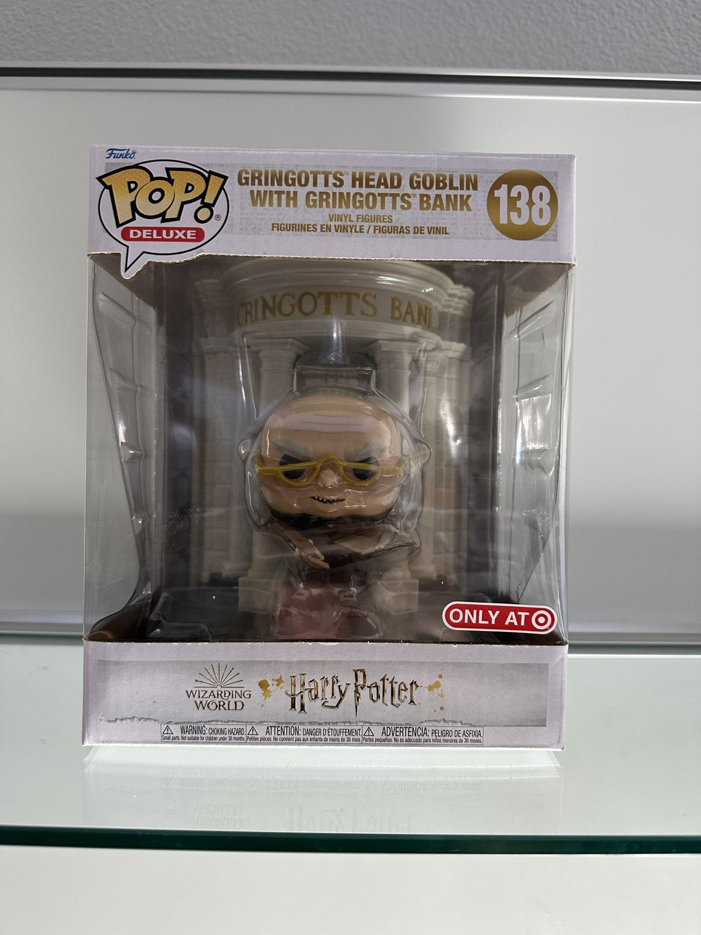 Gringotts Head Goblin With Gringotts Bank