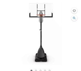 Adjustable Basketball Hoop/Aro de baloncesto ajustable