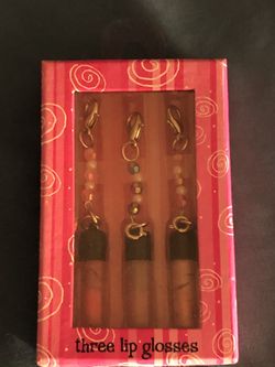 Lip Gloss - Set of Three, NEW! Original packaging!